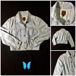 Joe’s Light Denim Jacket Size Medium